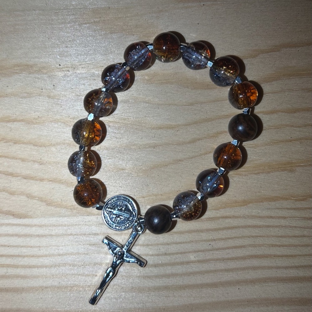 Rosary bracelet